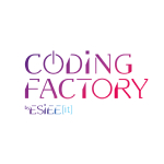 logo La Coding Factory by ESIEE-IT, l’école du code informatique - campus de Cergy-Pontoise